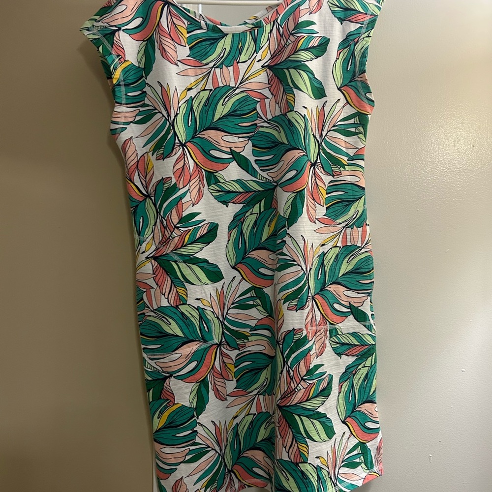 Talbots Multicolor Summer Shift Dress